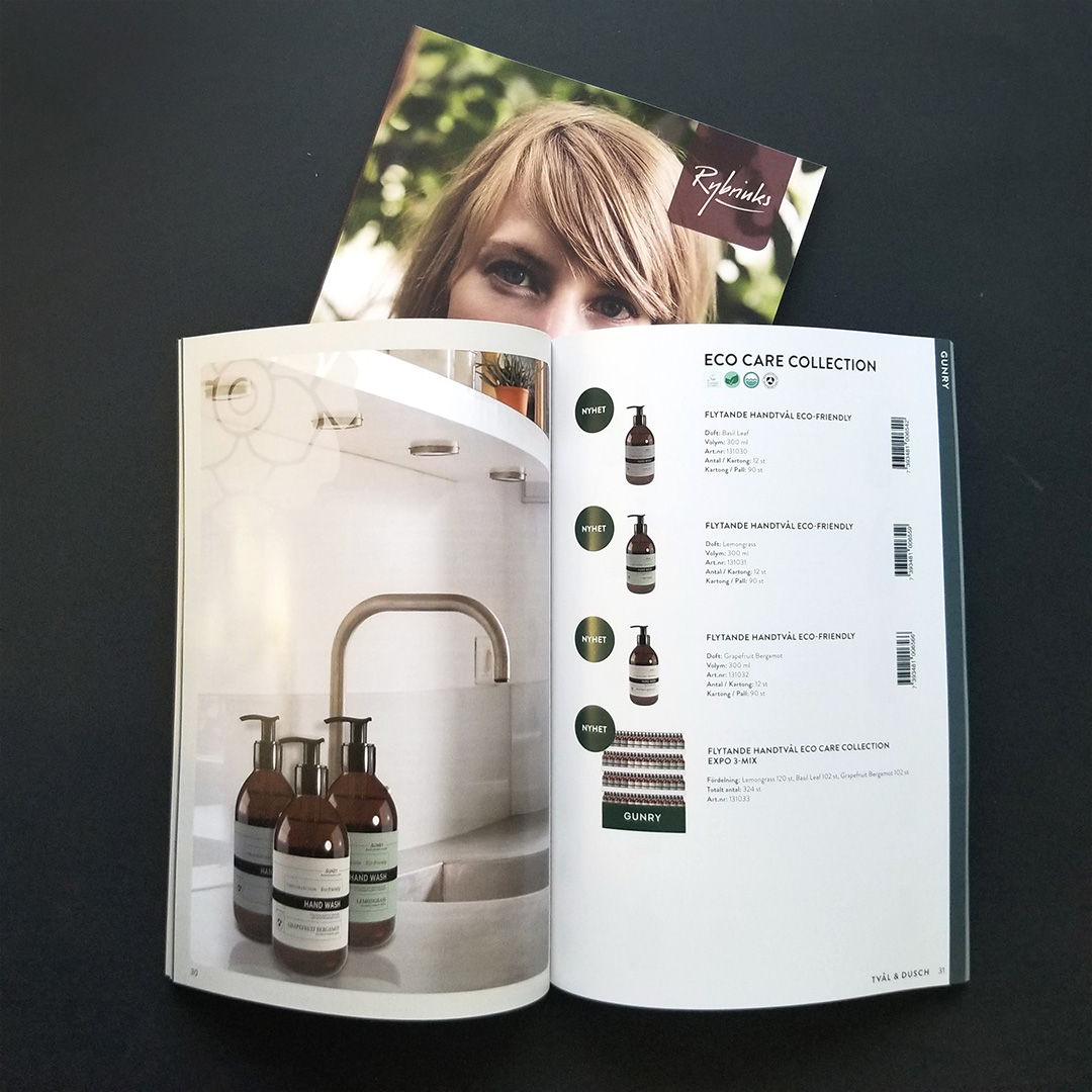 Uppslagen katalog för Rydbrinks