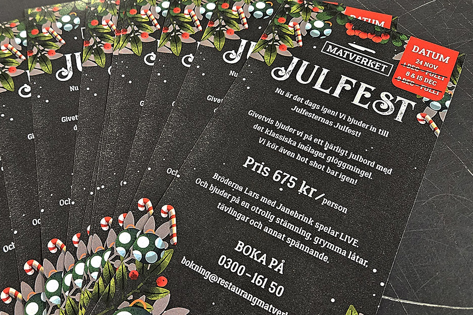 Layout flyer